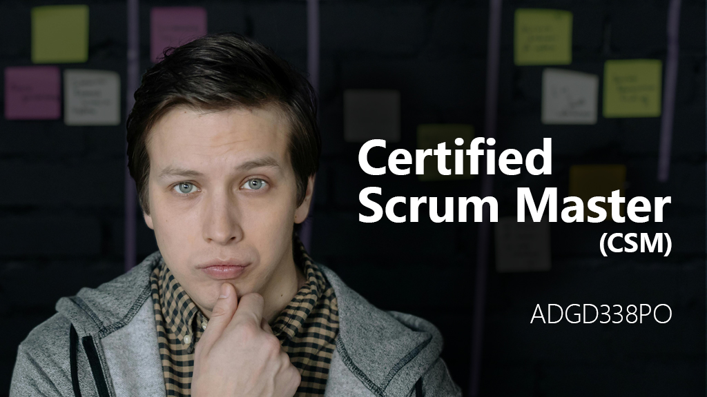 Curso de Certified Scrum Master - CSM (ADGD338PO)