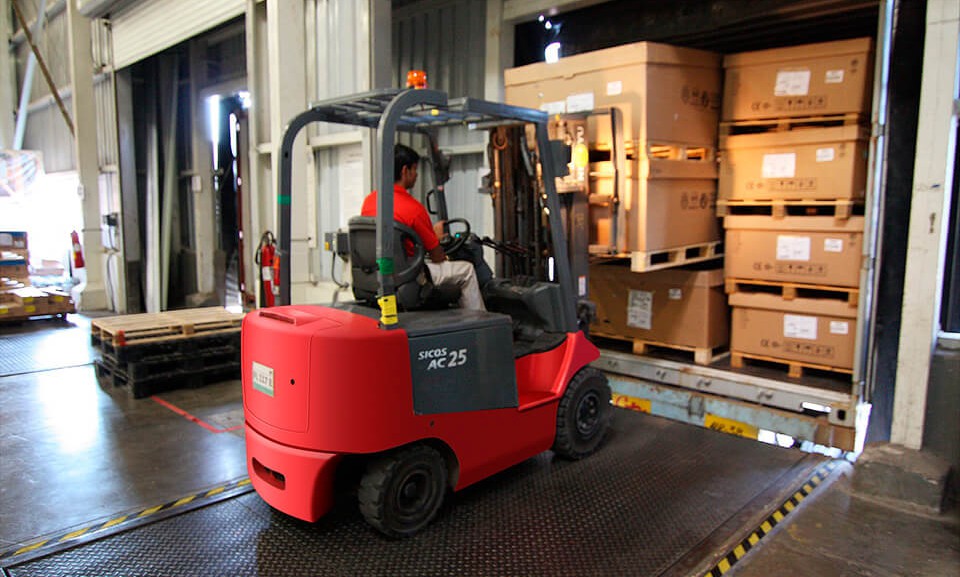 Curso de Manipulación de cargas con carretillas elevadoras