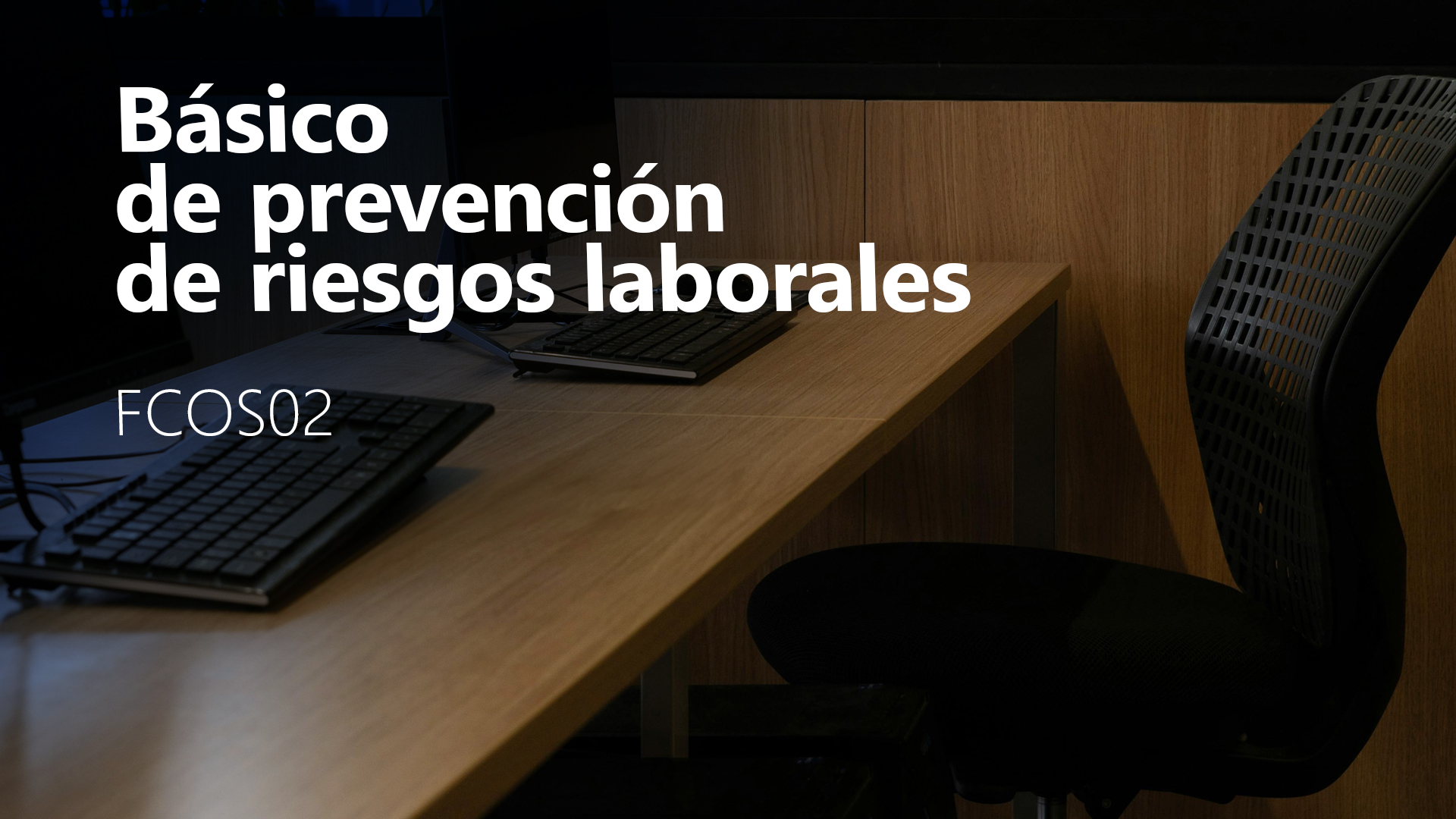 Curso de B&aacute;sico de prevenci&oacute;n de riesgos laborales (FCOS02)