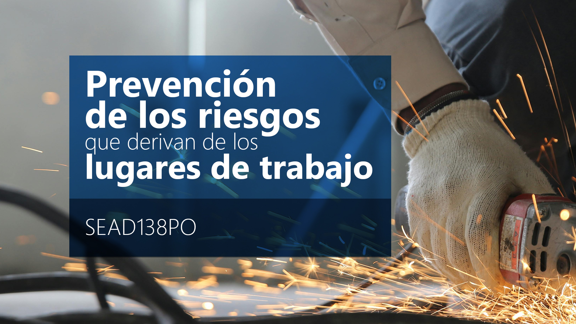 Curso de Prevención riesgos lugares trabajo (SEAD138PO)